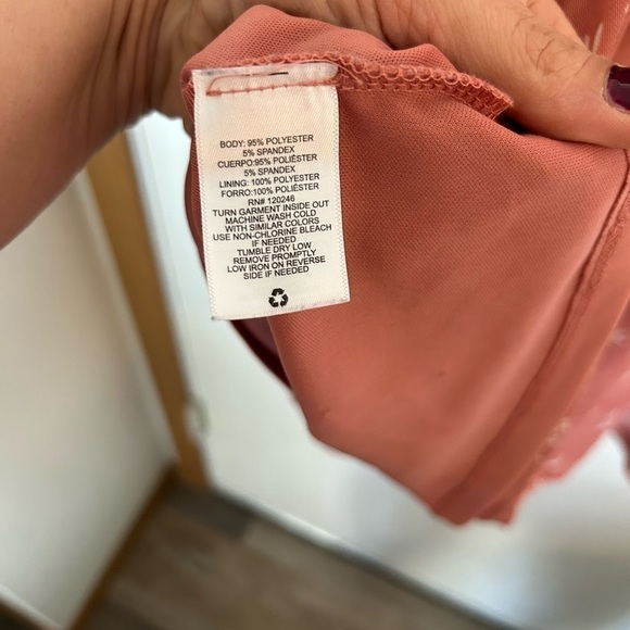 Wallflower Large Floral dress mauve pink - Picture 6 of 9